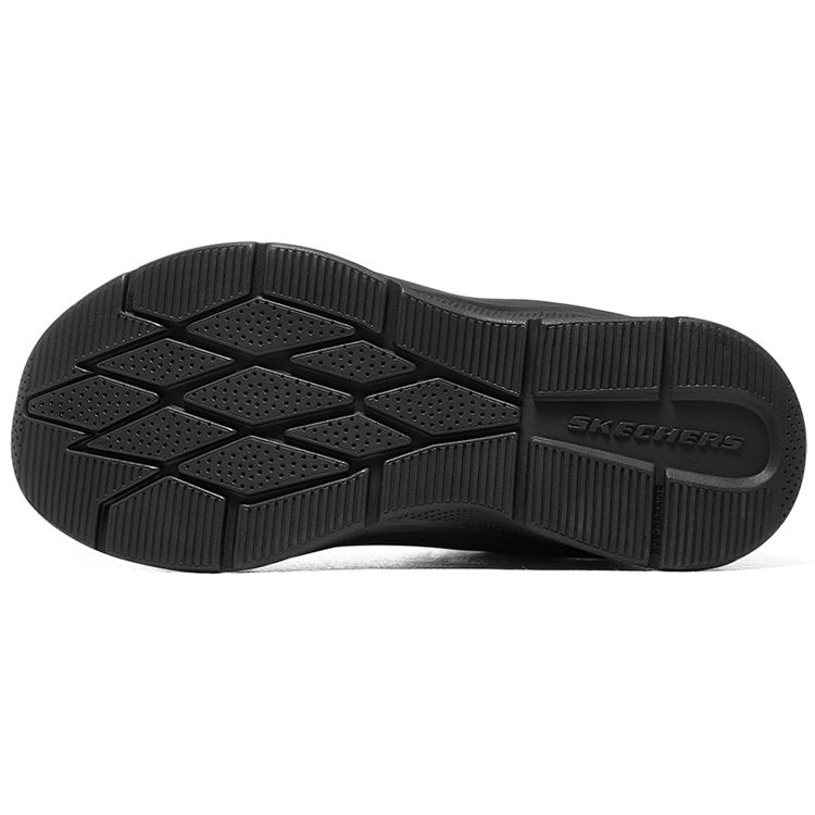 Skechers Comfortable Durable Shock-Absorbing Wear-Resistant Low-Top Kids Running Shoes Kids Sneaker Black 302617L-BBK