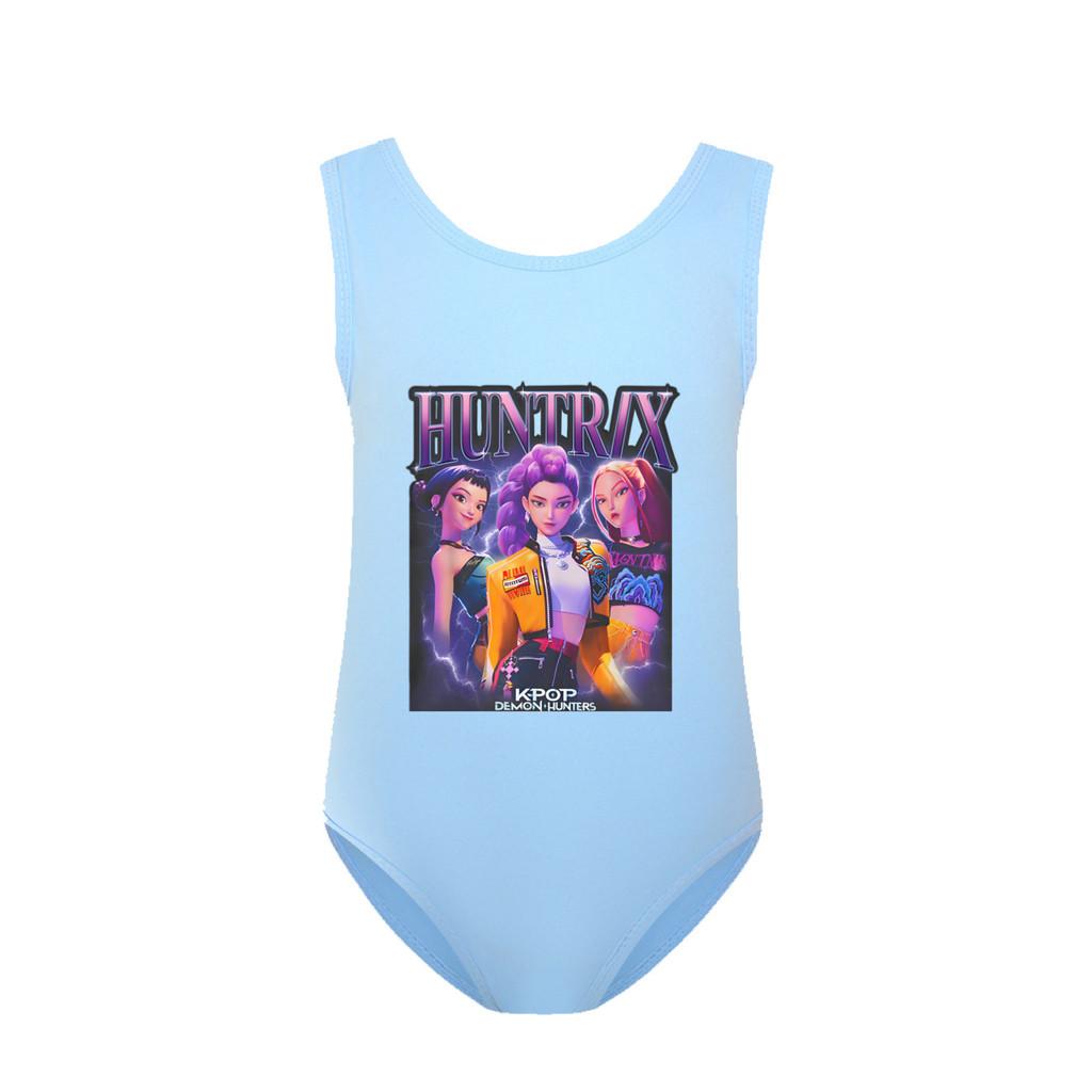 5029 Kids Girls Rumi Mira Zoey Print Swimsuit Swimming One-piece Bodysuit Swimwear