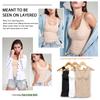 Women's Shapewear Camisole with Shelf Built In Bra Tummy Control Extra Compression Body Shaper Weight Loss Tank Tops Slimming Underwear