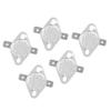 5 Pcs Thermostat Switch KSD301 Thermostat 250V 15A Normal Closed Temperature Control Switch