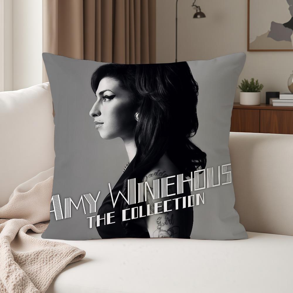 Berühmte Musiksängerin Amy Wwinehouse Kissenbezug Geeignet Für Schlafzimmer Wohnzimmer Autos Heimdekoration