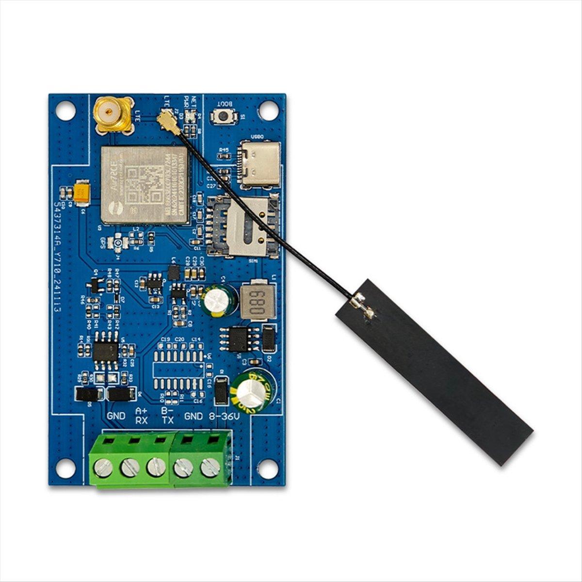 

2025 New Air780E 4G to RS485 Module Data Transmission DTU Module Support AT Firmware and LUATOS Development China Mainland