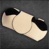 PU Leather Car Glasses Case Auto Sun Visor Glasses Holder Sunglasses Clip Card Ticket Holder Organizer Universal Car Accessories