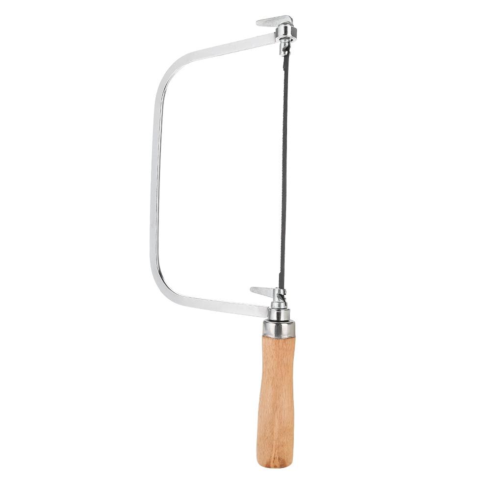 Adjustable Cutting Tool U shaped Loaf Cutter Saw Wood Handle With 5 Hand Saw Strings