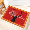 Christmas Holiday Decoration Door Diatom Mud Mat Household Non-slip Quick Dry Absorbent Foot Mat Holiday Door Mat