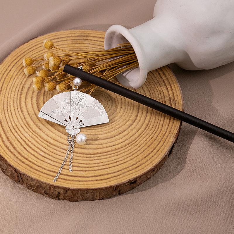 Высококачественная деревянная заколка-кисточка для Ханфу и Ципао