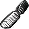 BMW 5 G30 G31 LCI 2020- Headlight Grille (kidney) BLACK GLOSSY DOUBLE BAR