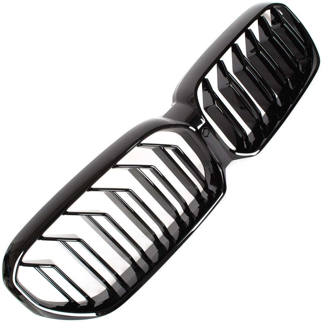 BMW 5 G30 G31 LCI 2020- Headlight Grille (kidney) BLACK GLOSSY DOUBLE BAR