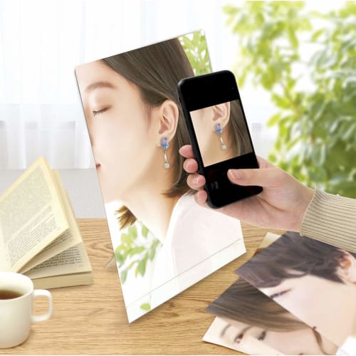Sasagawa Original Works Photography Kit, Wearing Photo Creation Kit for Earring Display, Natural Model 37-5003