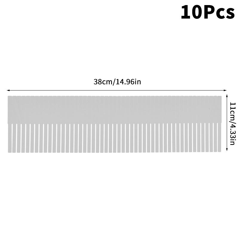 1/5/10Pcs Diy Cutting Drawer Dividers Combination Partition Board Space-Saving Wardrobe Closet Separator For Underwear Socks