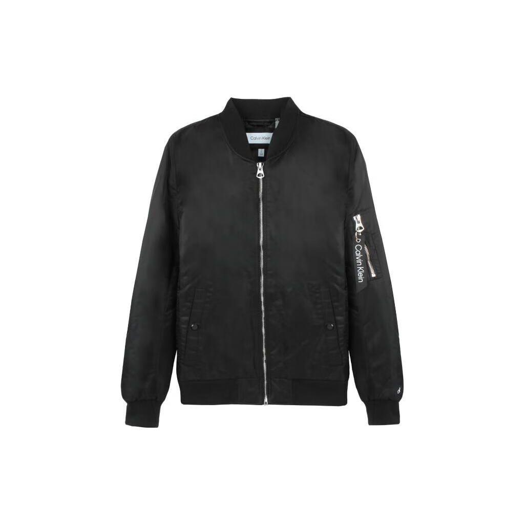 

Calvin Klein Однотонная мужская куртка на молнии, черная CM154122-BLK L