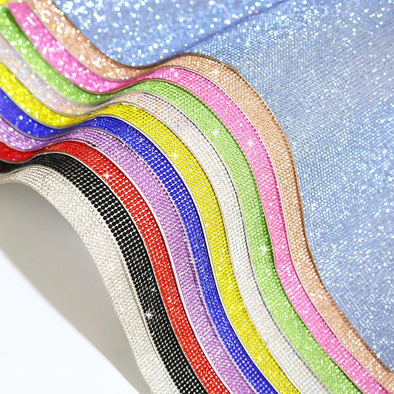 Adesivi Strass per Borse, Scarpe, Vetro, Abbigliamento, Decorazioni e Toppe Fai da Te