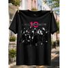 Herren Dezember 10 Band Grafik T-Shirt - Baumwolle Lockerer Schnitt Rundhals Streetwear Shirt mit Ikonischem Musikdesign, Geeignet als Geschenk für Musikliebhaber, Neu