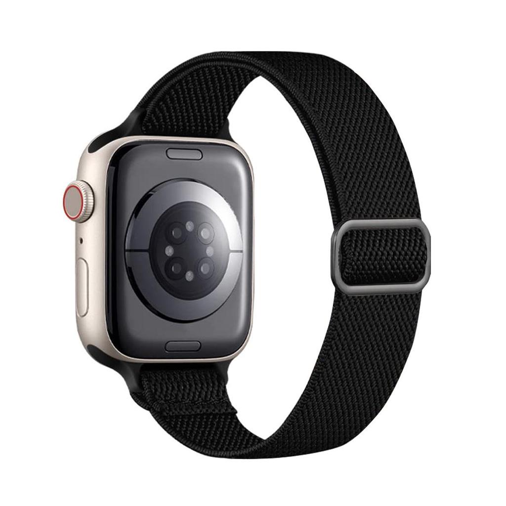 Apple Watch SE87654 Bracelet Élastique en Nylon pour Femme - Convient aux Petits Poignets, Bracelet Ultra