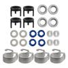 48Pcs/8Set Fuel Injector O-Ring Seal Repair Kit 06H998907A For A3 A4 A5 A6 Q5 VW Golf Jetta CC 1.8 2.0T 06J998907A