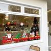 Christmas Santa Glass Sticker Decoration for Window Christmas Snowflake Static Electricity Sticker