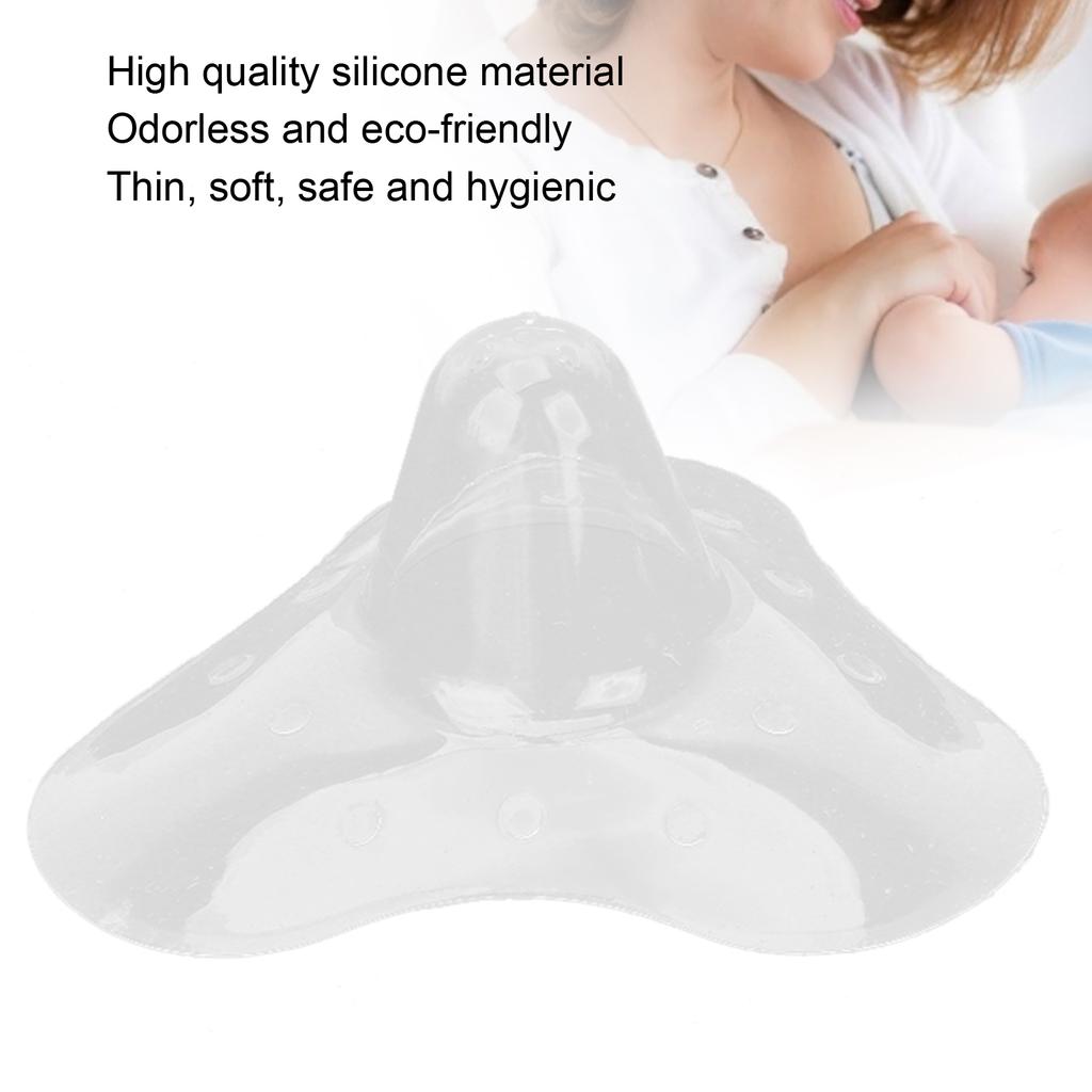 Premium Nipple Shield NonToxic Nipple Protection Cover for Flat Inverted Small Nipples