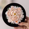 Ceramics Simulation Peony Flower Model decoration Handmade purely by hand Luxury Home Room Office Table decoration gift