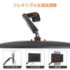 Amazon Basics Single Desk Mount Monitor Arm with Gas Adjustable Supports Load VESA Black Spring, Tension, 15-inch Monitors, 2.0kg-7.0kg Capacity,