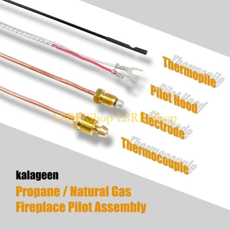 L8RE 10002264 10002265 4021-736 2103-011 Propane Assembly for Fireplaces Stove