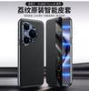 For Huawei Pura 80 Pro Plus Ultra Case Lychee Texture Genuine Leather Case Glass Lens Protector Smart Window Flip Cover