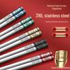 Stainless Steel Anti-Slip, Anti-Scald, Anti-Mold Hollow Chopsticks for Home Use