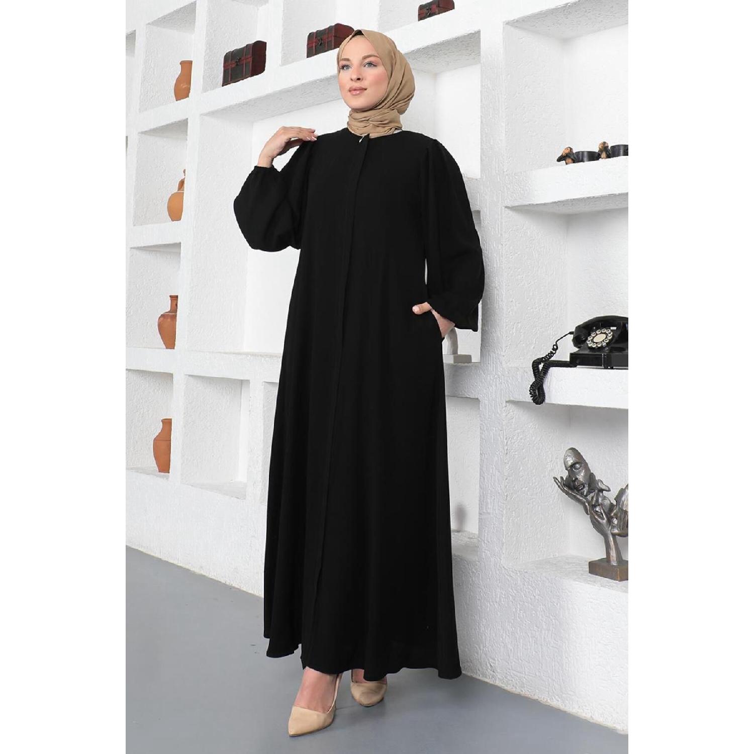 

Шовковий рукав-куля Abaya Abaya Medina 38 чорний