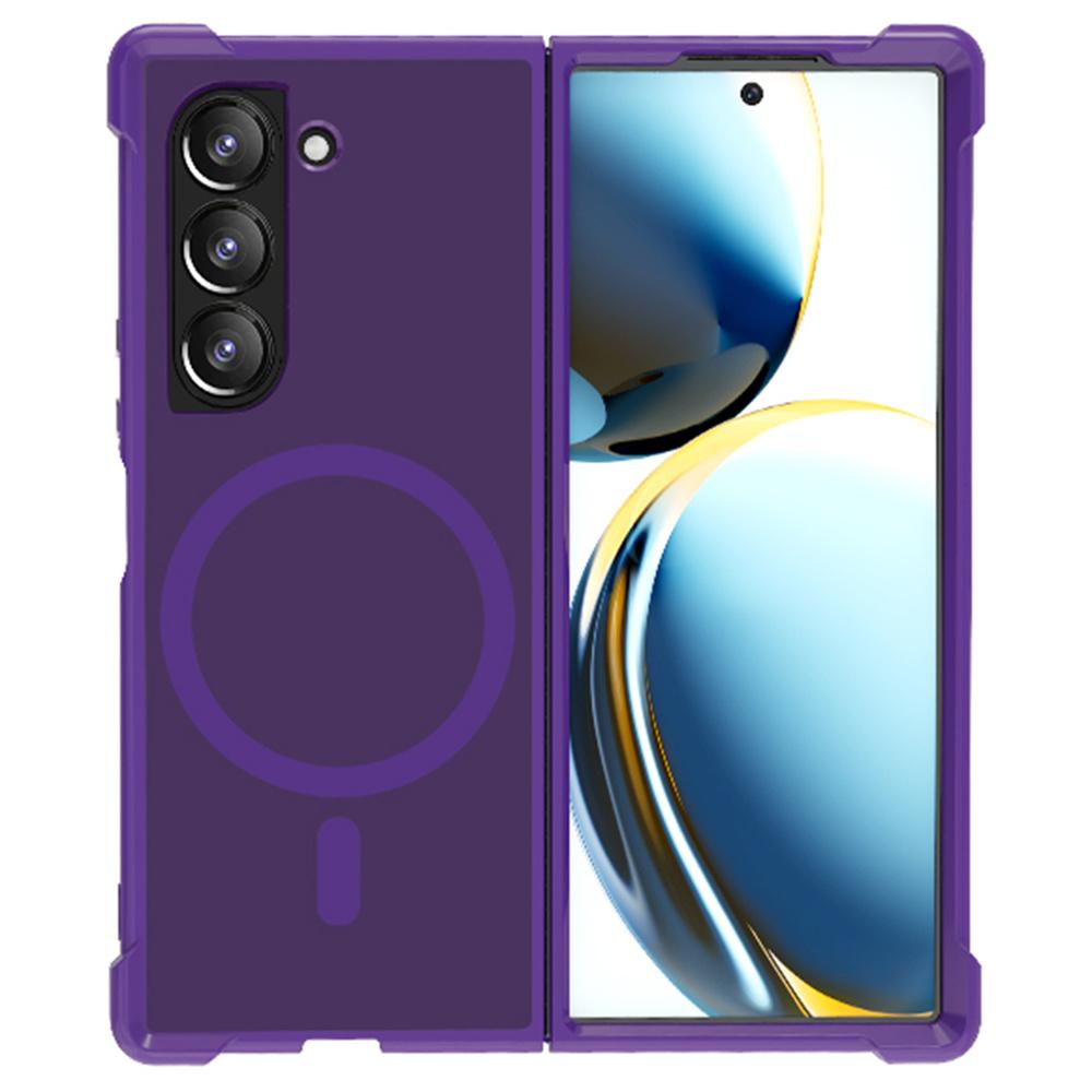 For Samsung Galaxy Z Fold5 5G Magnetic Case TPU+PC Matte Phone Cover