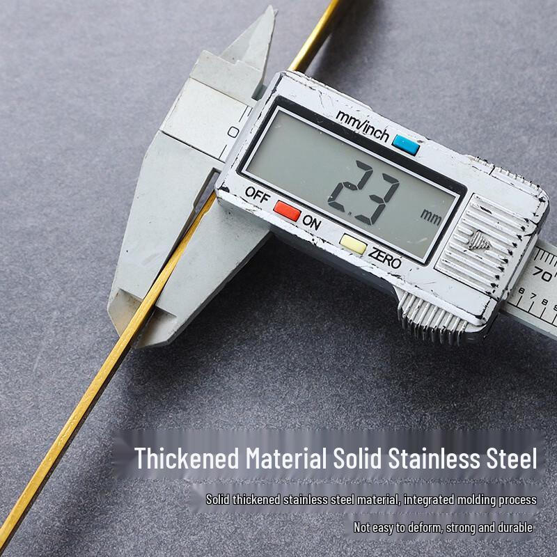 Dajujiang Stainless Steel Golden Long Handle Multi-purpose Spoon