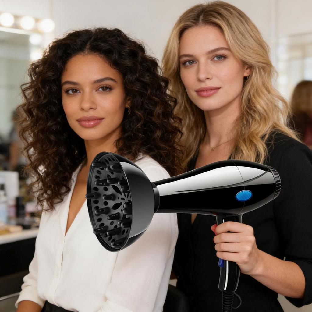 Barbershop Special Curling Dryer Nozzle Large H ead Stereotype Hair H ead Diffuser Hood Diffuser Hairdryer Universal Lightweight
