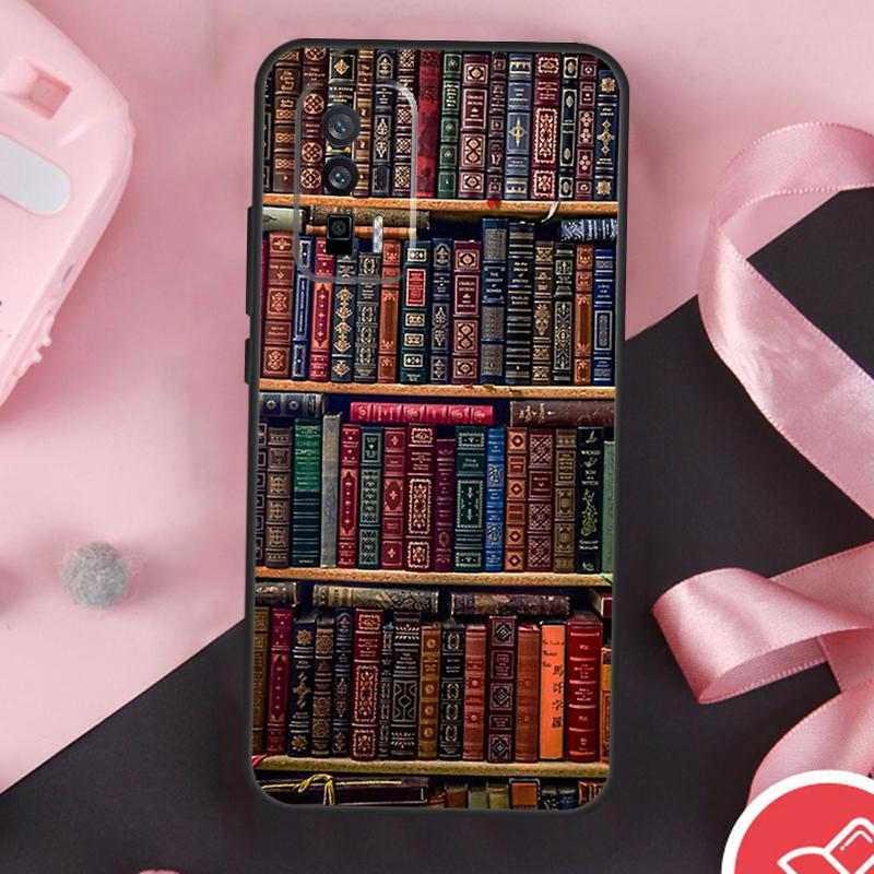 

Read Books illustration Case For POCO F6 X6 X3 X5 M6 Pro F3 F5 M5s Xiaomi 14 Ultra 13 12 Lite 11T 12T 13T Pro Cover POCO X5 Pro