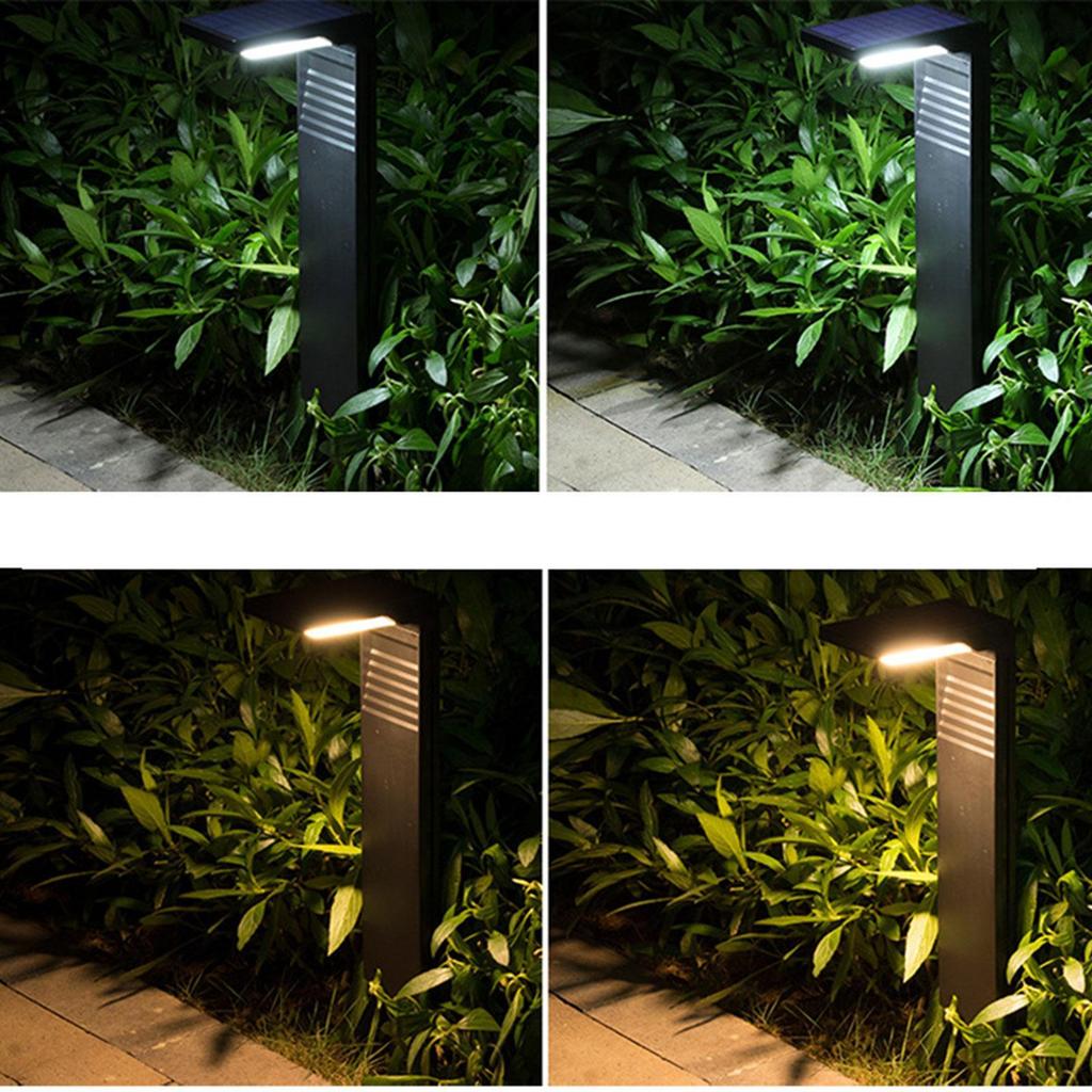 Outdoor Solar Light Versatile Crafts Modern Accessory for Patio Outside Lawn Warm