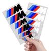 2026 Hot 6PCS Car Brake Decorative Stickers Wheel Hub Styling Decals Accessories For BMW M X1 X3 X5 X6 X7 M3 E84 E83 F25 E91 E60 E30 E90