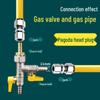 Liquefied Gas Distribution Three/Four-Way Ball Valve Connector