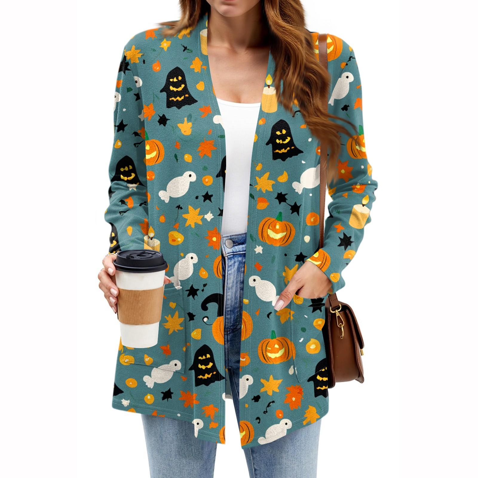 

Женские легкие кардиганы с открытой передней частью, с длинными рукавами, повседневные, свободные, тонкие кардиганы с карманами XXL