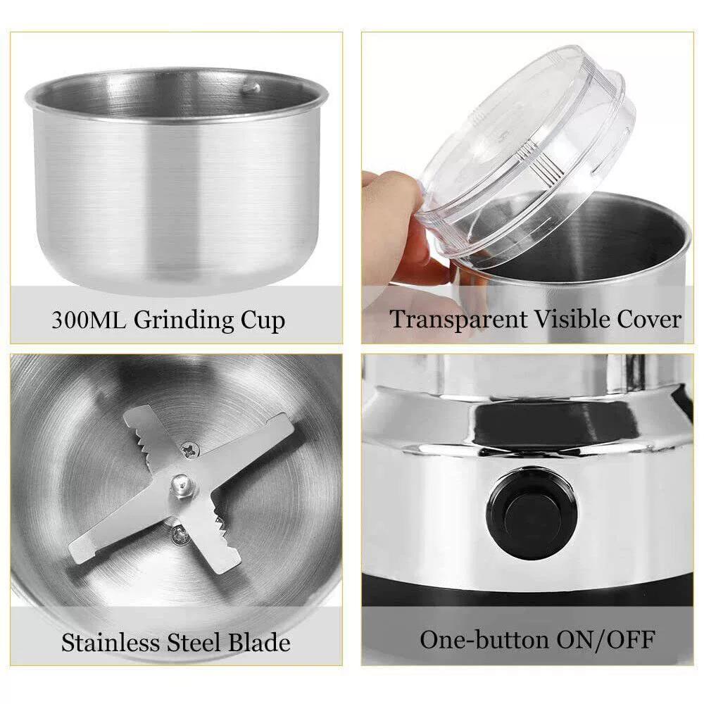 Stainless Steel Small Electric Grinder Household Grinder