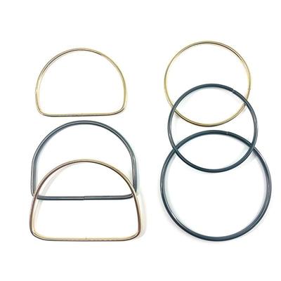 Runde Metall-D-Ring Handtaschengriffe - Sommer Tasche Hardware Zubehör