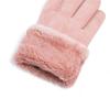 Warm Gloves Women's Winter Velvet Thickened Outdoor Cycling Fingers