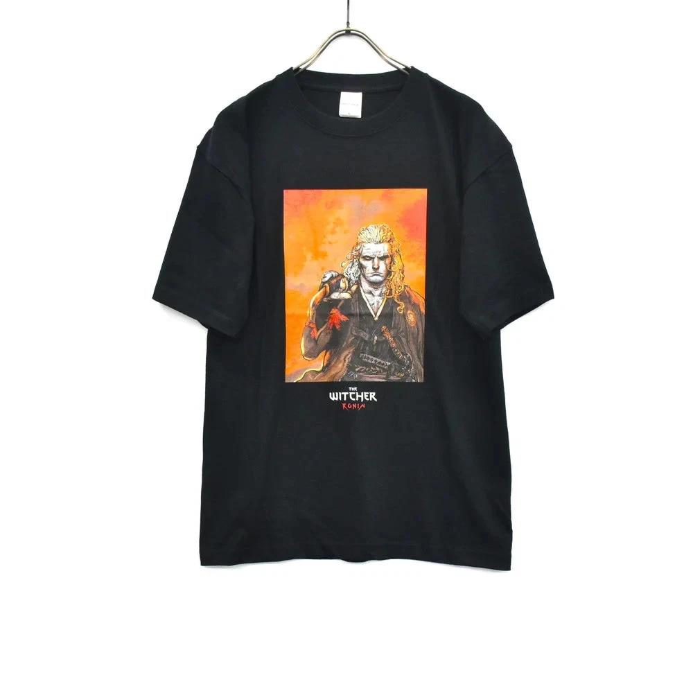 The Witcher Ronin TShirt Illustration By Katsuya Terada Black Japan New M