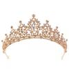 Children's Crystal Tiara Headband: Princess Crown Hair Accessory for Girls' Birthdays and Performances