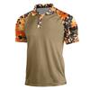 Men's Summer Print Short Sleeve Lapel Shirt Men's Casual Fashion Shirt