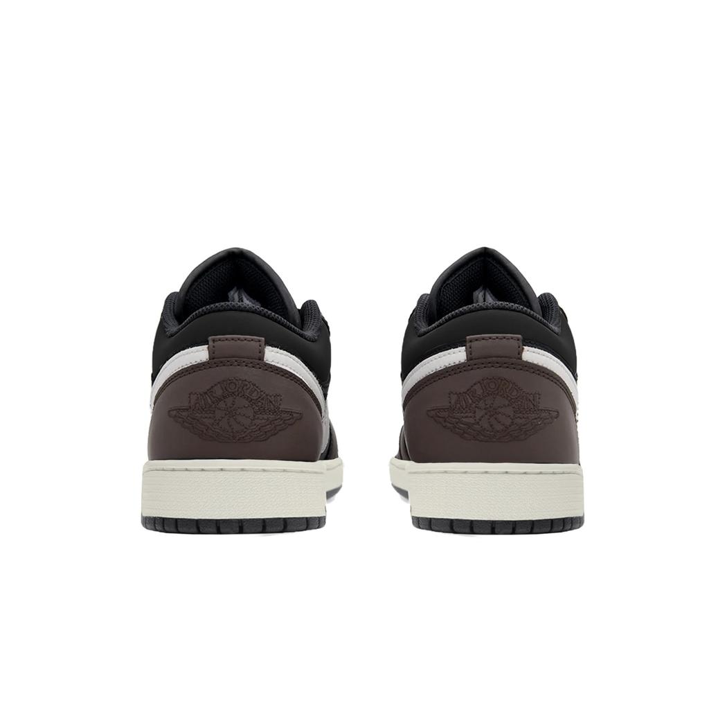 Jordan Air Jordan 1 Low Top Vintage Basketball Shoes Men's Black Brown 553558-040(Team1439-)