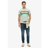 Superdry Terrain Logo Stripe Relxed Short Sleeve T-Shirt
