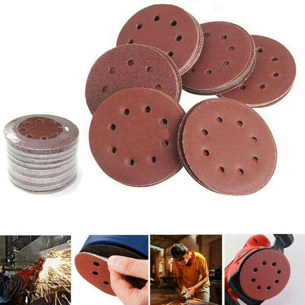 

120 шлифовальных дисков 125 мм 40 50 шт. 80 абразивных инструментов