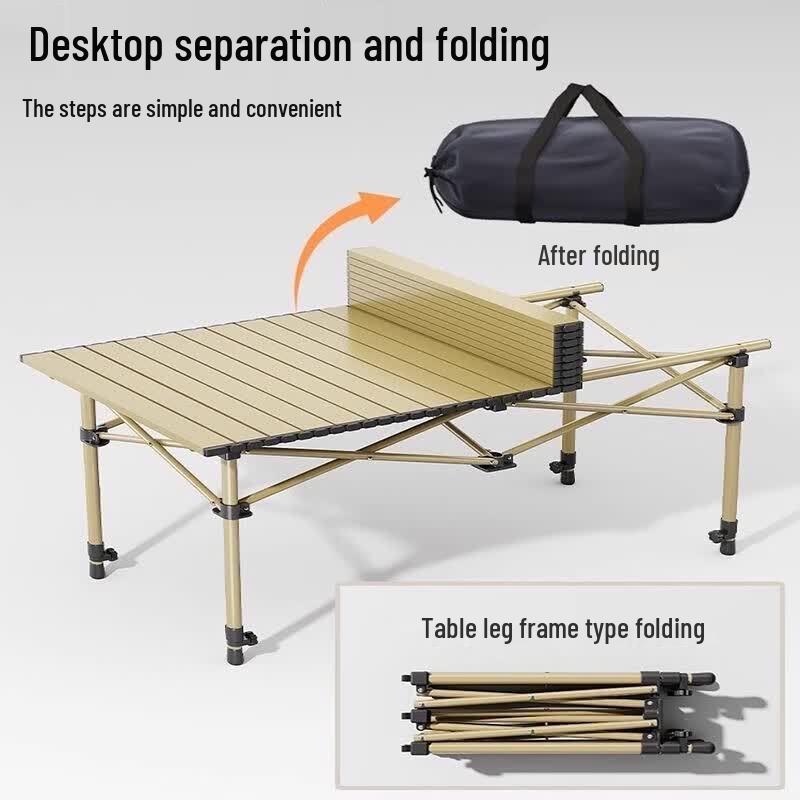 Outdoor Folding Camping Table & Chair Set
