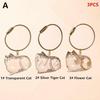 3Pcs My Pet'S Fur Container Cat Hair Storage Box Hanging Cat Keychain Pendant Pet Hair Grooming Souvenirs Bag Hanging Decor