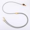 Gas Cylinder Tube Double Head Connecting Adapter Flat Gas Tanks Pipe Connection Joint Outdoor Gas Tanks Hose Splitter