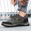 Cross-border Men's Shoes Spring New Outdoor Sports Hiking Shoes Thick-soled Breathable and Comfortable Hiking Dad Casual Shoes
