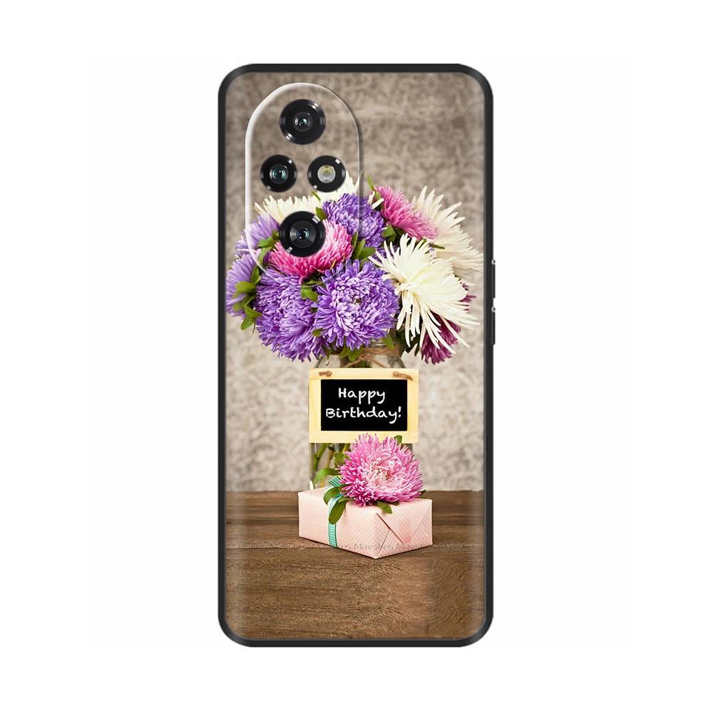 Für Honor 200 Pro Hülle Niedlich Weich Silikon TPU Coque Funda für Honor 200 Pro honor200 Handyhülle Schwarz Capas Für Honor 200 Lite