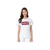 Levis Soft Comfortable Casual Round Neck Short Sleeve T-Shirt Women tops White 002A4-0000